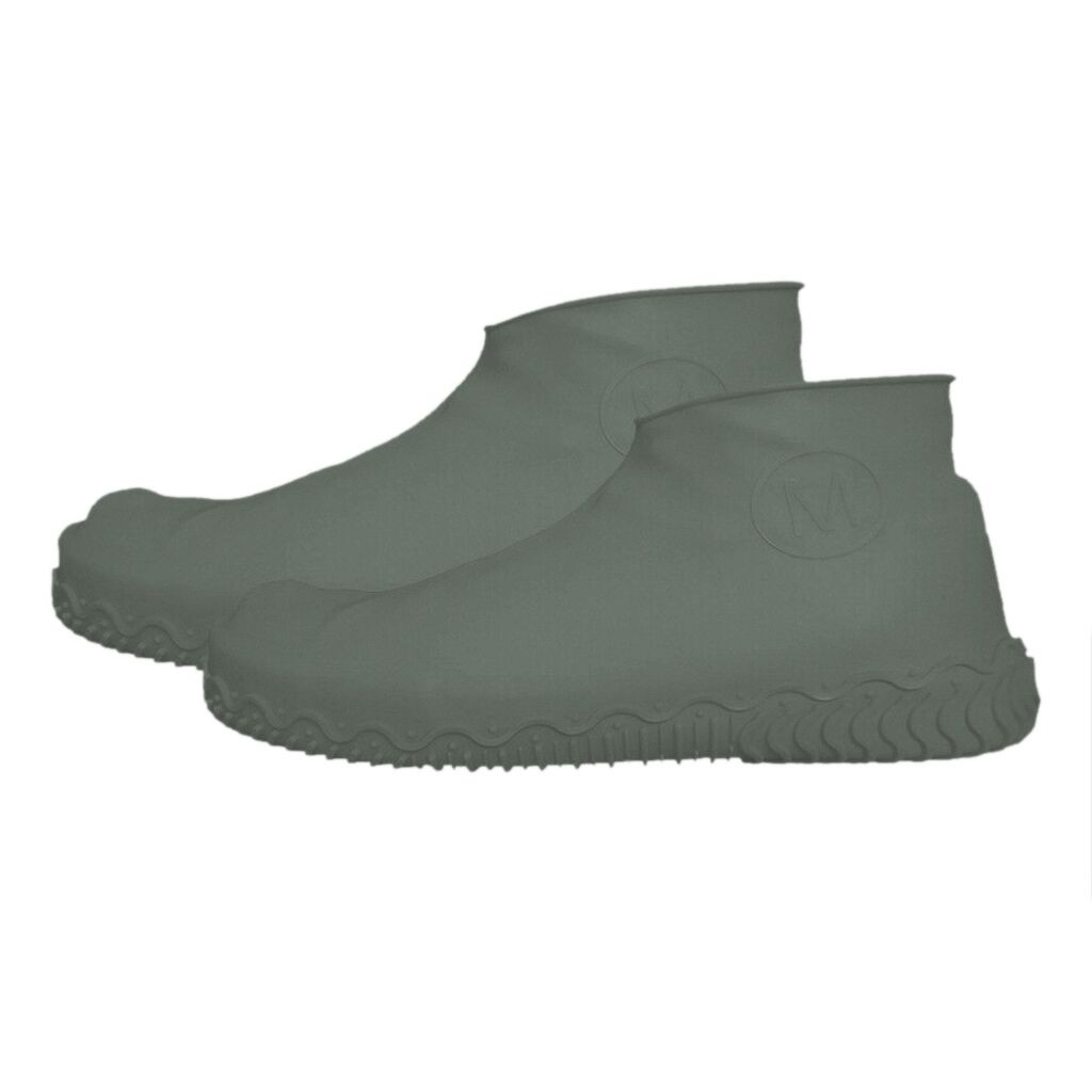 ¡Oferta! Cubiertas de látex reutilizables antideslizantes para zapatos, botas impermeables para lluvia, calzado para acampar al aire libre, calzado antideslizante de caucho resistente para la lluvia: GY