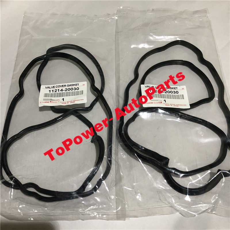 Valve Cover Gasket Oil Seals 11213-20030 11214-20030 11193-70010 For Toyotaa Solara Camry Lexuss RX300 Car Accessories