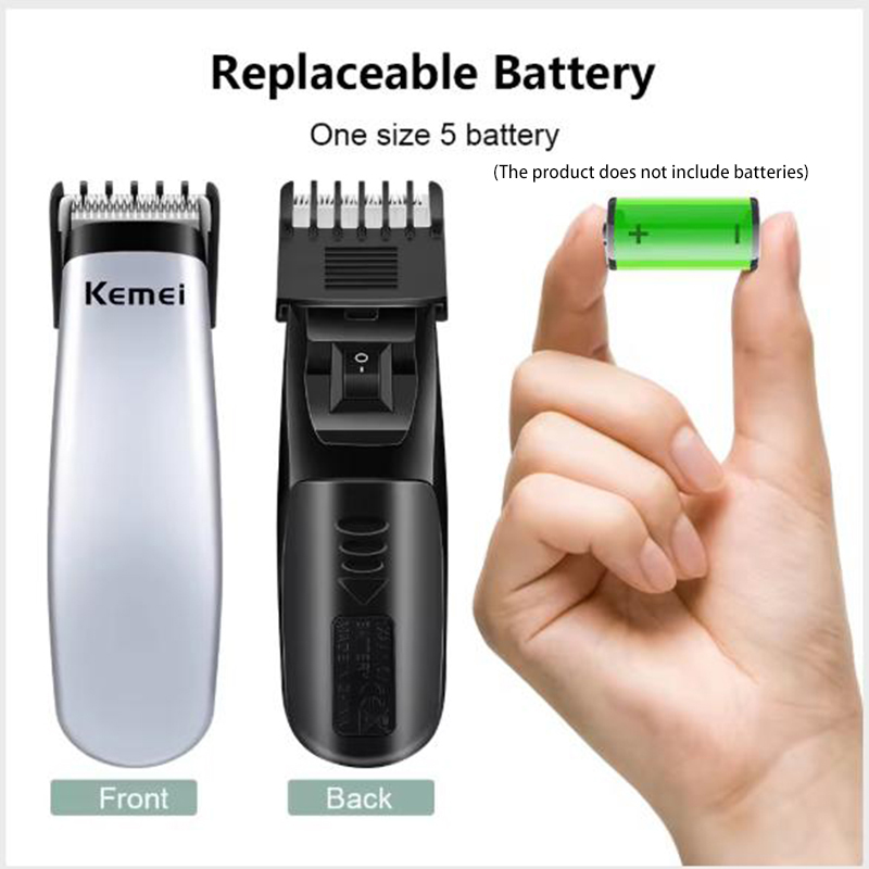 Kemei KM-666 Mini Hair Cutting Machine Hair/Beard Trimmer Man Portable Travel Finish Cutting Machine Children's Hair Clippers