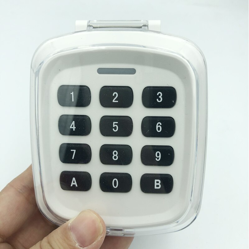 Waterproof multi code rolling code Touch 433mhz Garage Door Wireless Keypad Door Lock Remote Controller