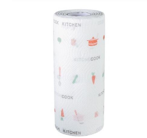 Towel Rack Bathroom Sink Storage Rack Hanging on The Door Storage Hook Kitchen Paper Rack Hanger Paper Towel Roll Holder MJ707: Random pattern