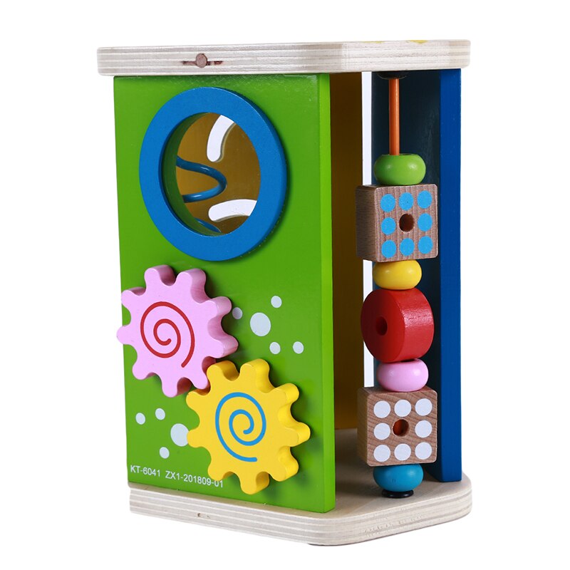 Houten Puzzel 3D Puzzel Speelgoed Intelligentie Ontwikkeling Multifunctionele Combinatie Speelgoed Kinderen Kids