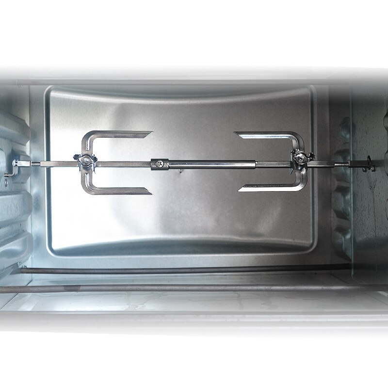 Hornos tostadores de barbacoa, asador de pollo, asador, asador, rama de horquilla para barbacoa, parrilla de acero inoxidable, accesorios para horno de cocina WJ608