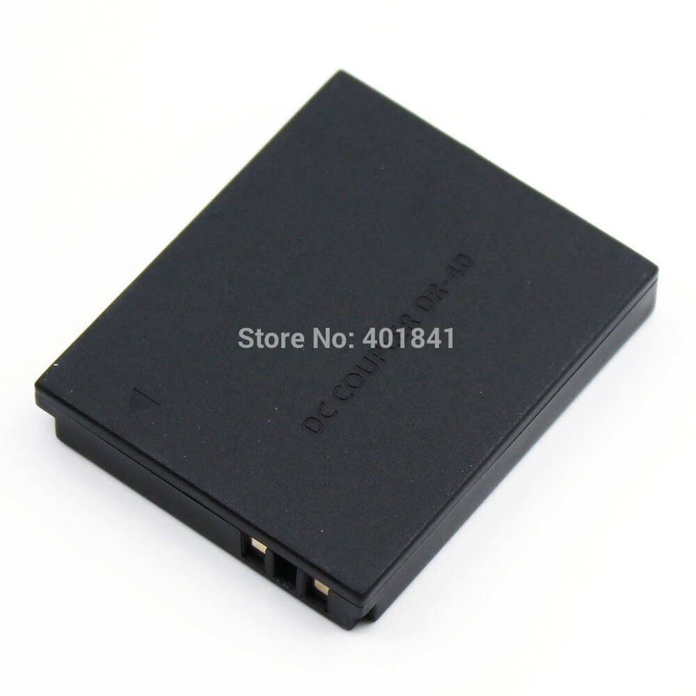 Coupleur DR40 DR-40 DC, pour Canon ACK-DC40 ACKDC40 PowerShot D10 S90 S95 SD1200 IS (batterie NB-6L)