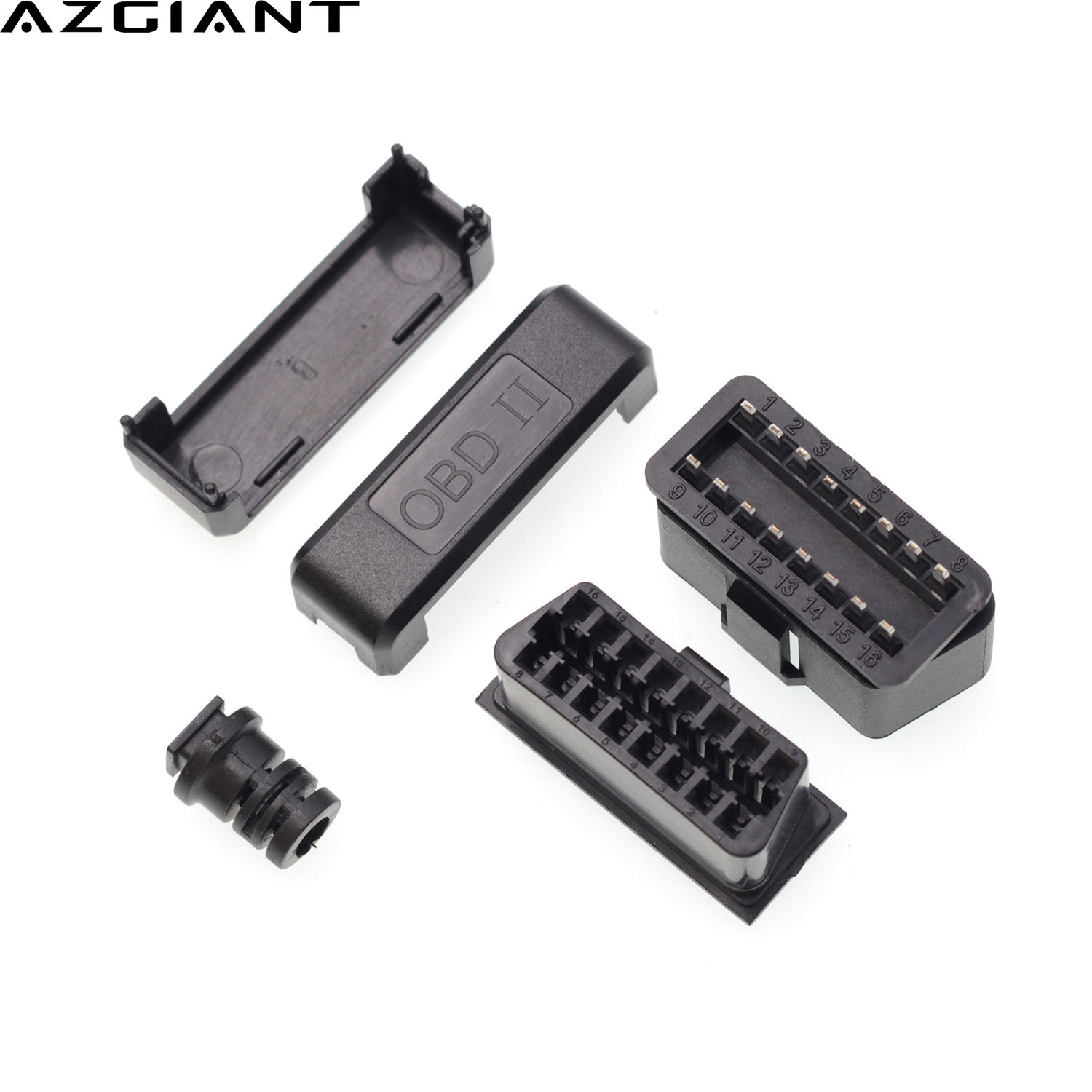 Packing Terminal Obd Azgiant OBD2 16Pin Connector Behuizing Obd Man + V... – Grandado