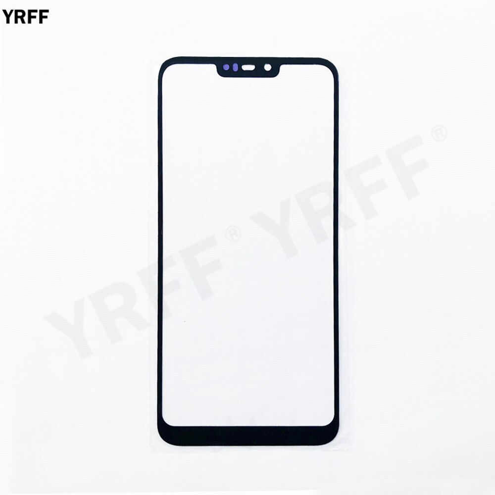 per Huawei Honor 8C 8X (Senza LCD tocco schermo) del Pannello Frontale di Vetro Esterno Della Copertura Parti di Montaggio