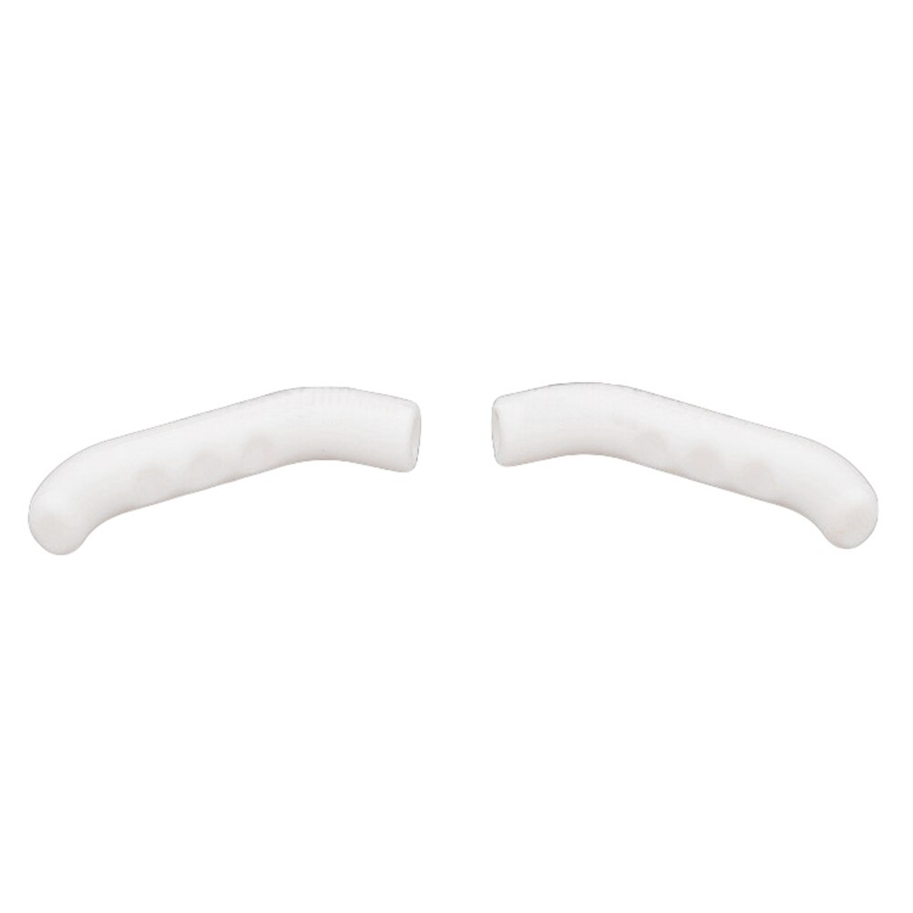 Zachte remhendel siliconen hoes mountainbike beschermhoes antislip: Wit