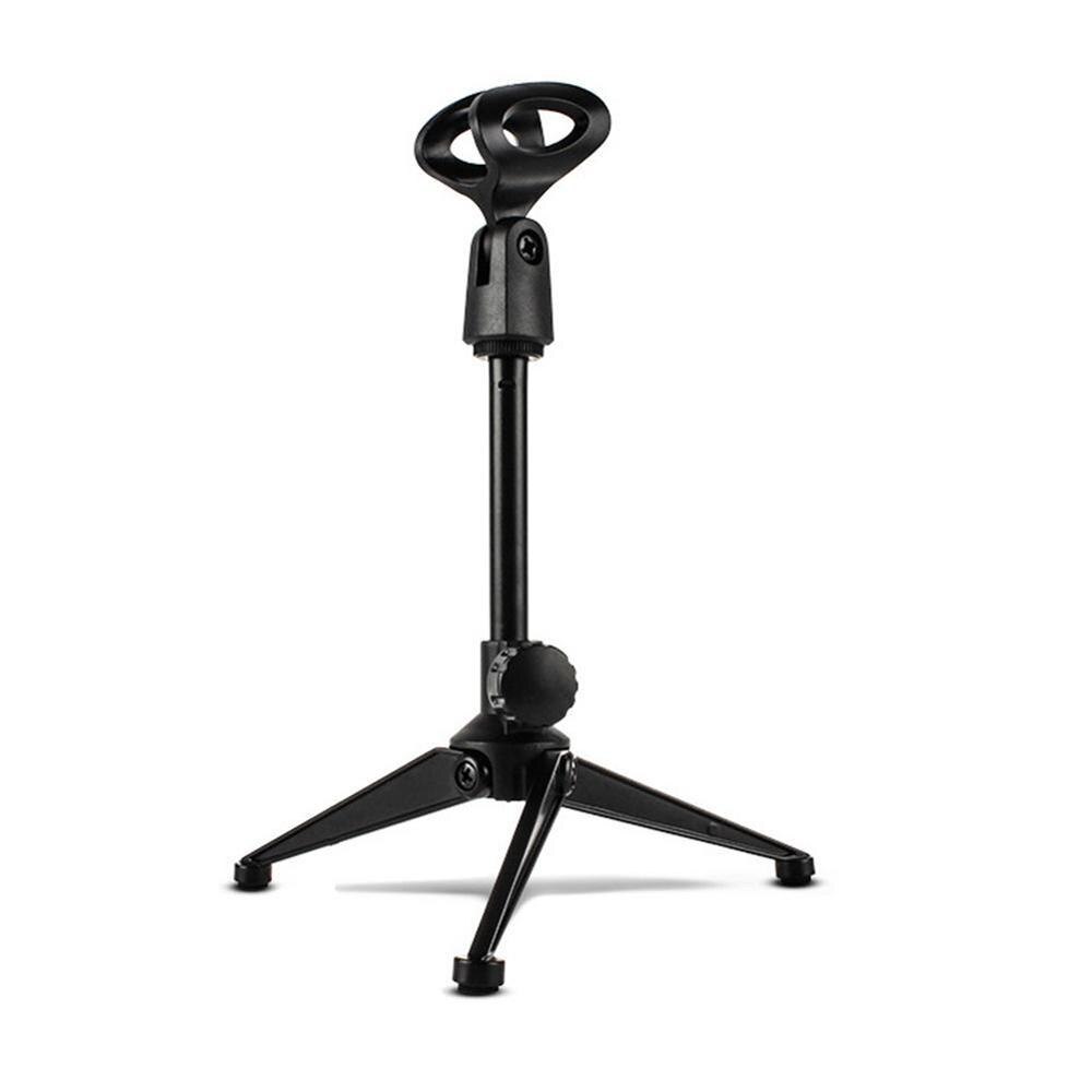 Microphone Stand Desktop Tripod Stand Wired Wireless Microphone Stand E300 Stand Desktop Microphone Stand: Default Title