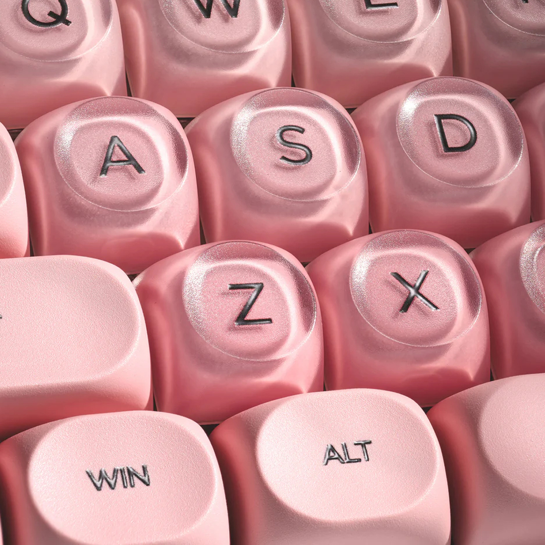 132 Klawisze Różbyć winnym Brzoskwiniowe Personalizowane podwójnie strzał PBT Keycapy Półprzezroczyste Keycapy PC Profil HOA robić Przełączników MX Klawiatura Mechaniczna