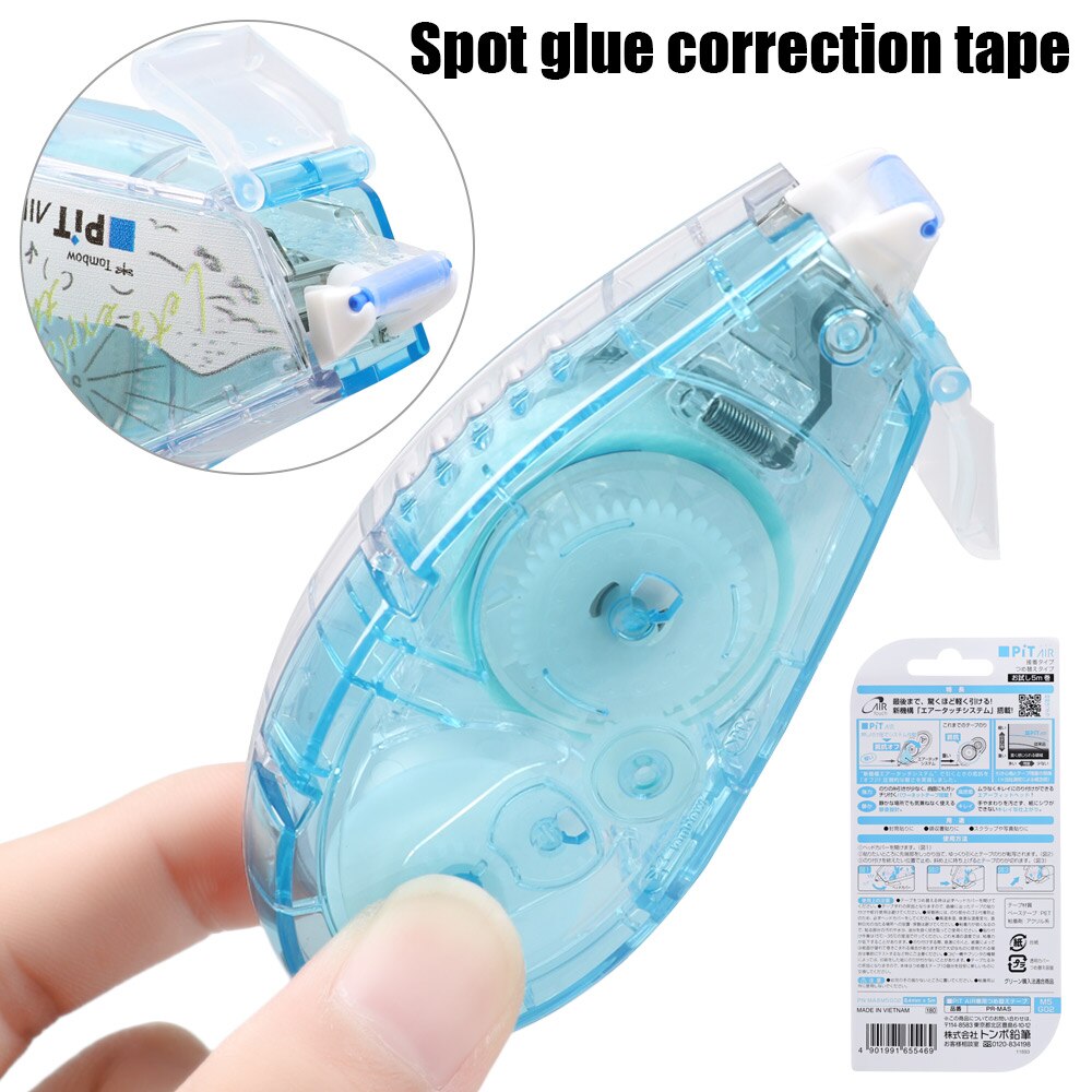 1Pc Dubbelzijdig Adhesive Dots Stok Roller Lijm Tape Dispenser Sticks Scrapbooking Decor Willekeurige Kleur School Office Supply