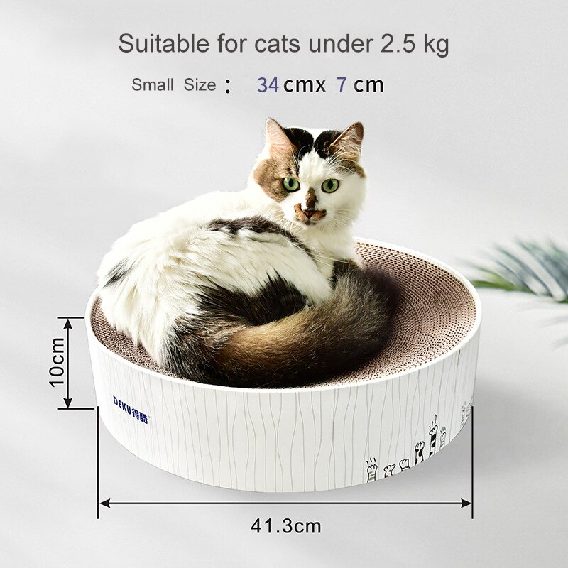 Ronde Type Grote Kat Catnip Krasraad Nail Schraper Mat Bed Speelgoed Katten Scratcher Gegolfd Papier Kitten Pad Rest Huisdier levert