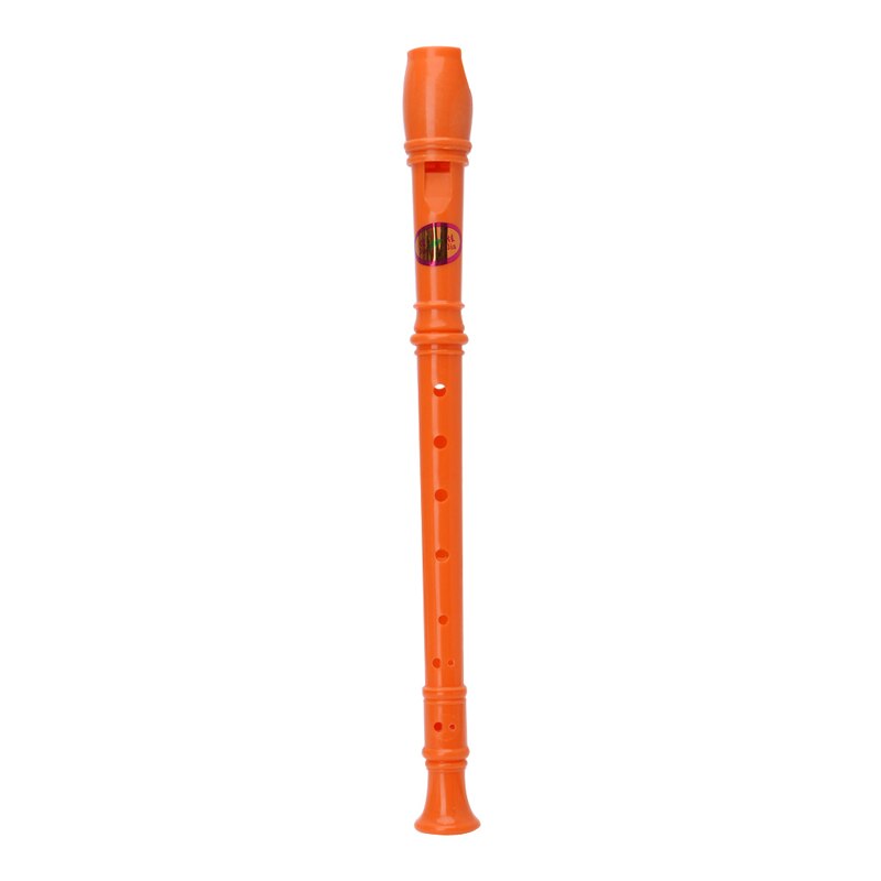 5 kleuren Plastic Muziekinstrument Recorder Sopraan 8 Gaten Speelgoed !: Rood