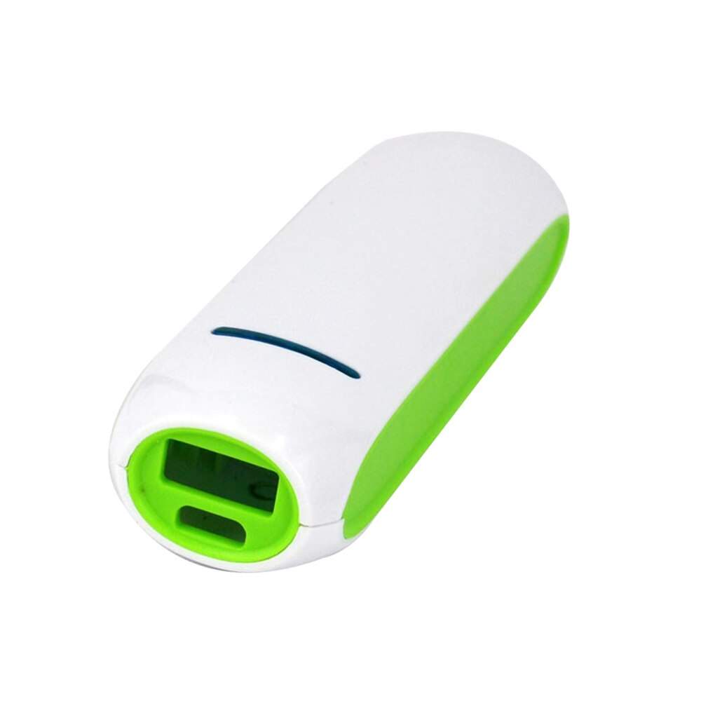Power Bank DIY Kit Storage Case Box 1*18650 Battery 5V 1A USB Charging For Xiaomi Samsung Phone DIY Power Bank Battery Holder: Green