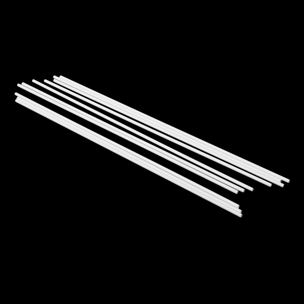 10x Abs Plastic Ronde Buis Pijp Modelbouw Landschap Architectonische Landschap