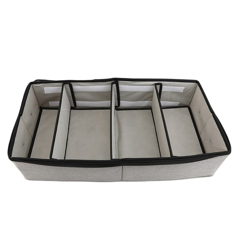 Opvouwbare Raster Schoenendoos Dikke Stof Transparante Schoenendoos Stofdicht Schoen Kast Garderobe Kast Opslag Tool