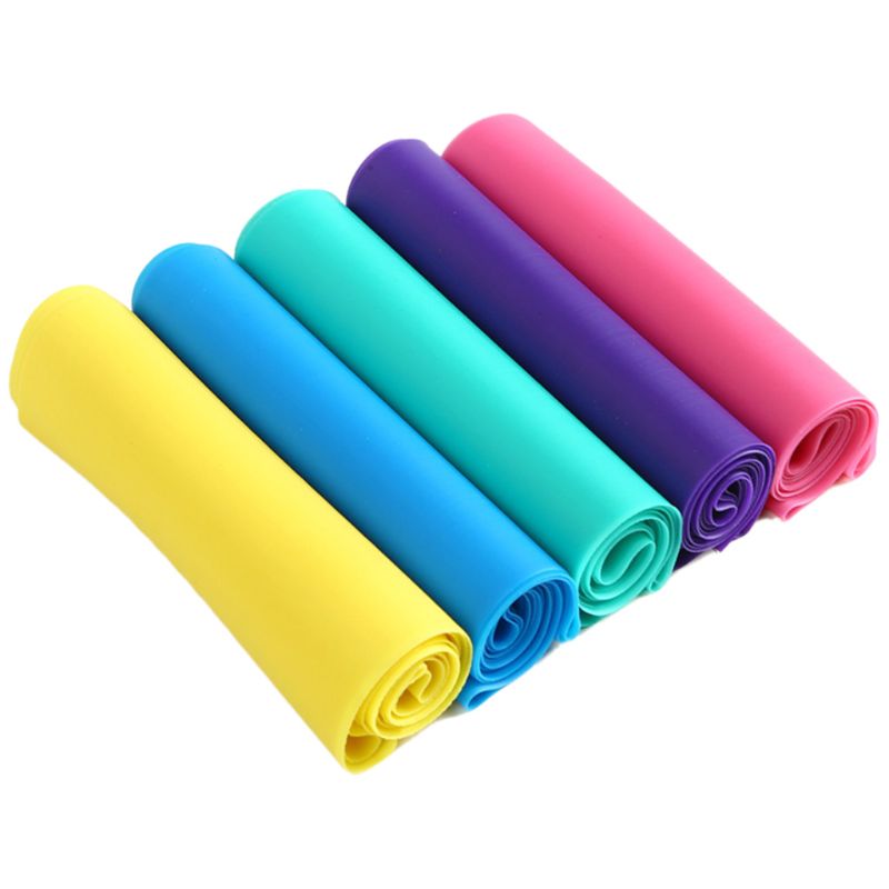 Yoga Pilates Resistance Band Stretching Pull Up Elastic Loop Strength Training