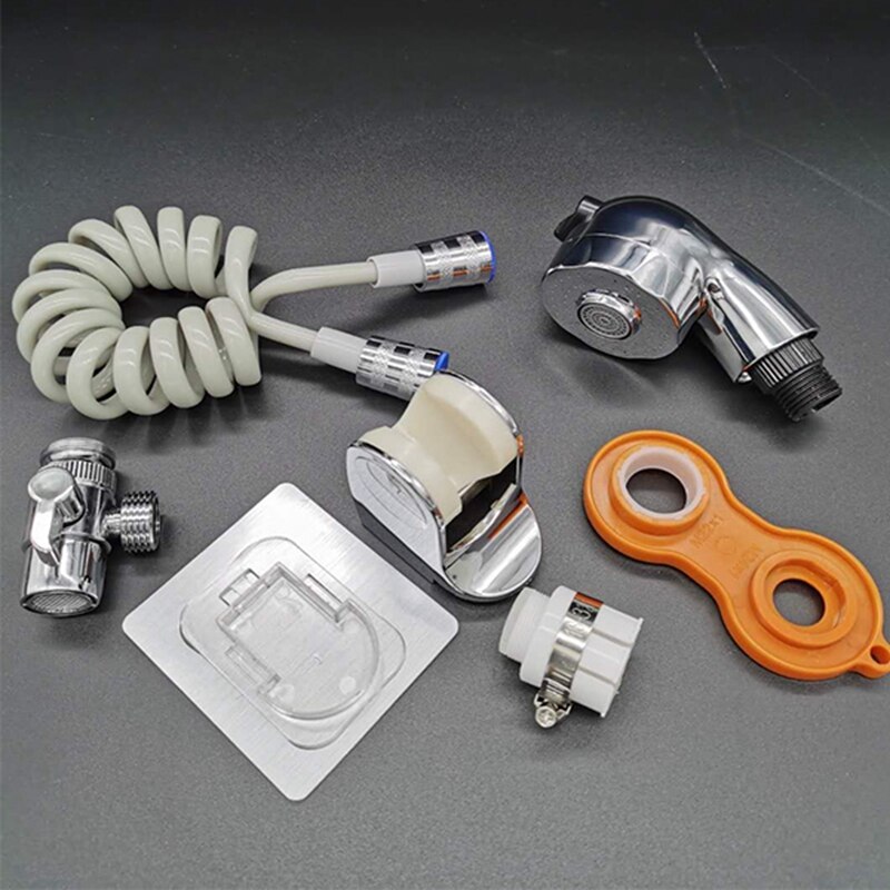 SHAI-Cabezal de ducha de alta presión para lavado de pelo, grifo de lavabo, ducha externa, artefacto de mano para lavar el cabello, ahorro de agua: style 3