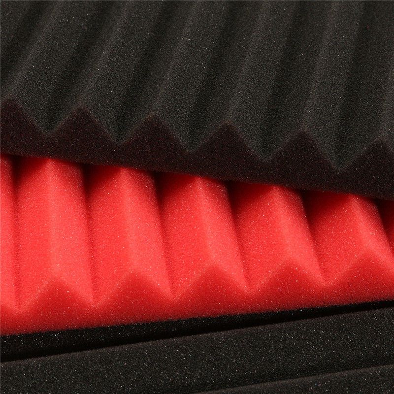 6Pcs Geluidsisolatie Foam Geluid Absorberende Ruis Spons Schuimende Voor Ktv