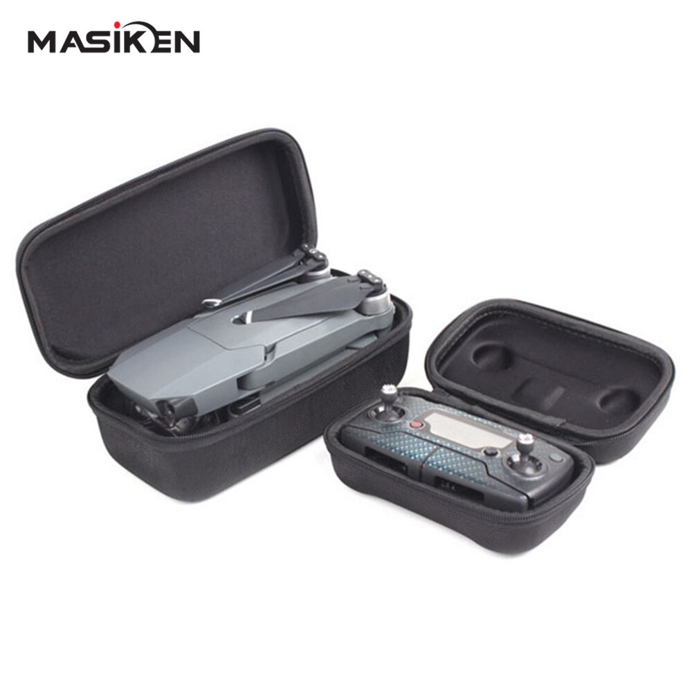 MASiKEN 2 in1 Hard Behuizing Bag Case Voor DJI MAVIC PRO Drone Hardshell Zender Controller Opbergdoos + Romp Draagbare Pouch