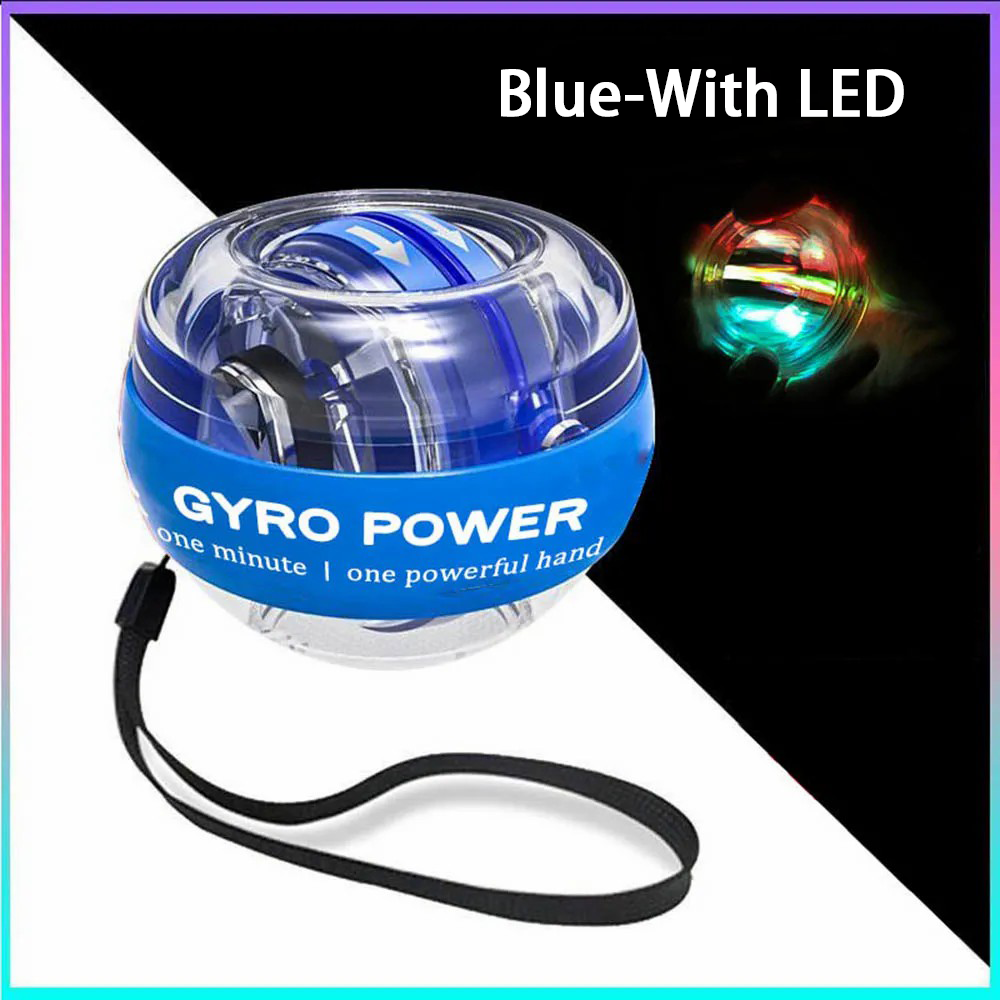 Wrist Power Ball Selbsthebender Griffball Handgelenk Gyro Ball Krafttrainer Unterarmtrainer Stärkt die Arm- und Fingermuskulatur: green