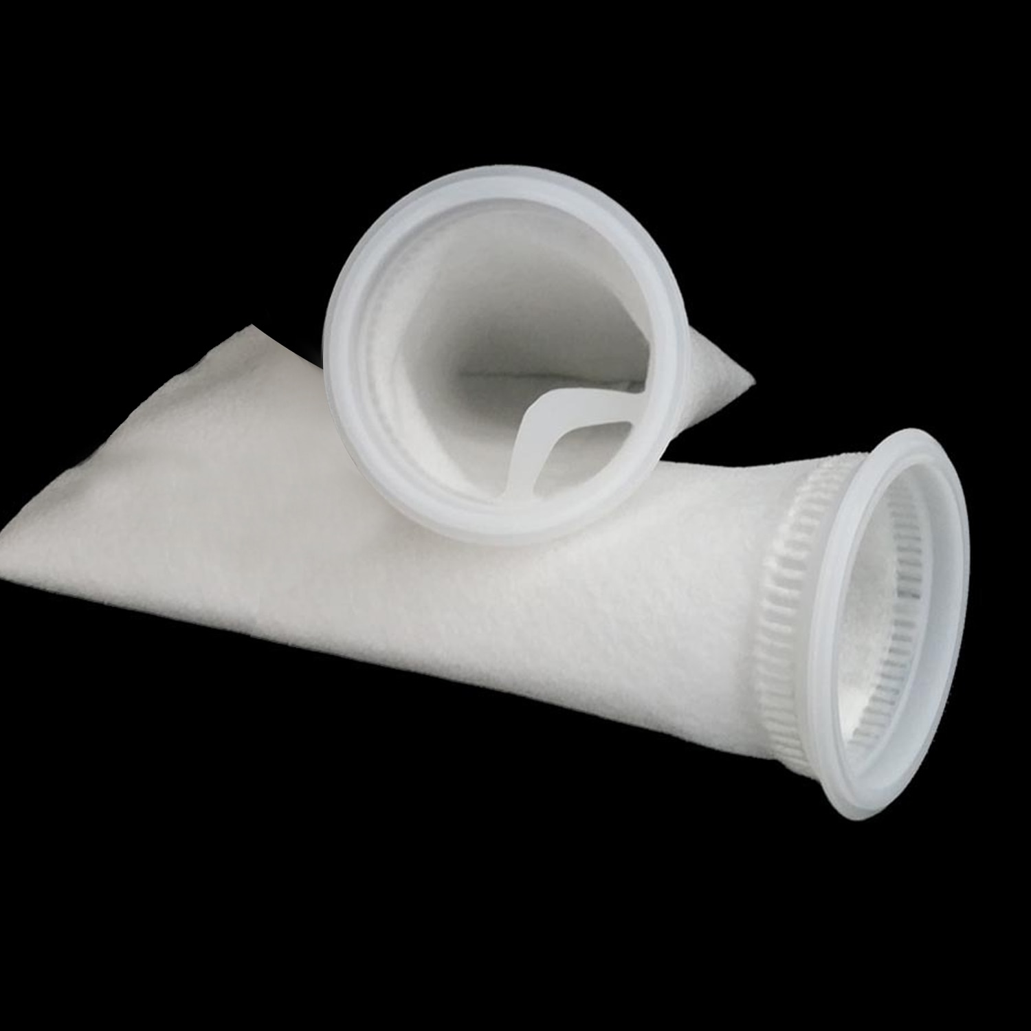 2 stk holdbar genanvendelig 200 mikron filter sokkeposer til akvariefisk akvarium 23 x 10.5cm/38 x 10.5cm