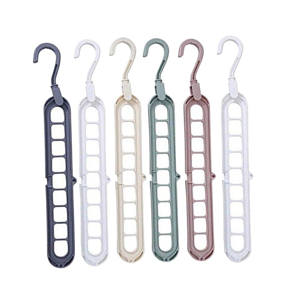 4 Magic Multi-port Support Hangers for Clothes Drying Racks Multifunction Plastic Clothes Rack Drying Hanger Storage Hangers