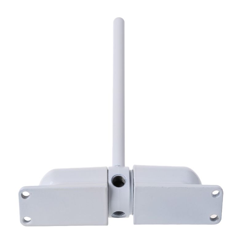 1 Set White Surface Mounted Spring Door Closer Fire Rated Automatic Adjustable