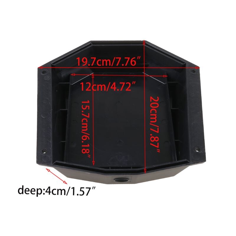 Plastic Battery Case with Charging Port for DIY Electric Skateboard Longboard