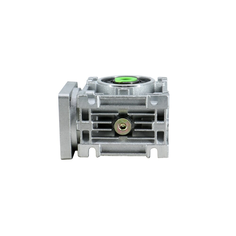 Reductor de tornillo sin fin NMRV030 para servomotor Nema23, Ratio 20:1, 60mm x 60mm, torque 2,6-24Nm, eje de entrada 8mm, salida 14mm