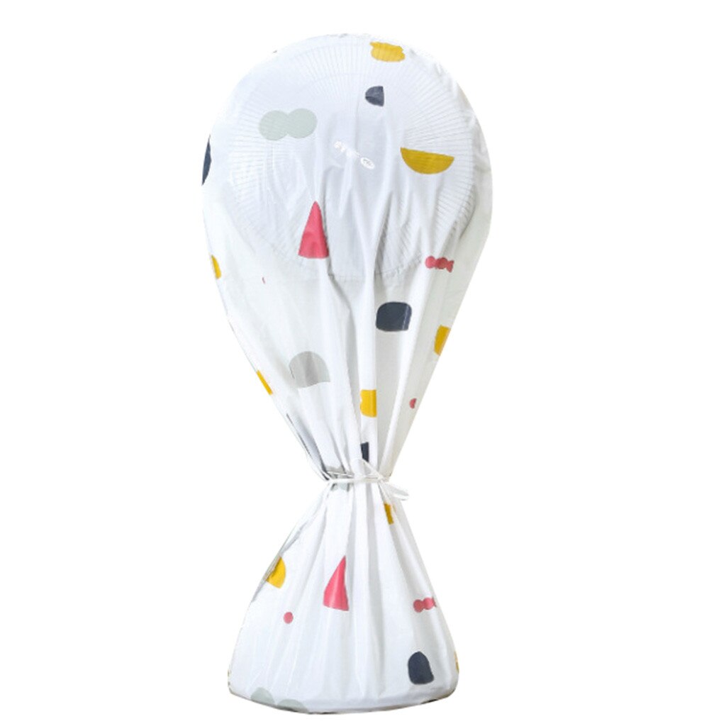 3D All-Inclusive Fans Dust Cover PEVA Waterproof Floor Fan Protective Case Household Electric Fan Storage Bag Organizer Tool: B