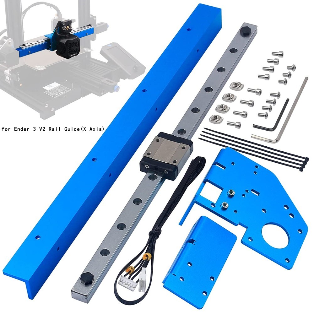 Hochpräzises Aktualisierung-Linearschienen-Bausatz Ender-3 S1 Profi Z-Achse X-Achse Linearführungskit für Ender-3 S1/Ender-3 S1 Profi 3D-Drucker