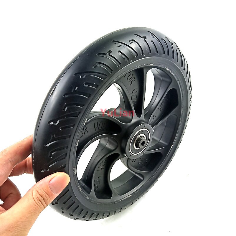 Scooter Rear Rims Electric Scooter Solid Rear Wheel Back Tire w/Whee... – Grandado