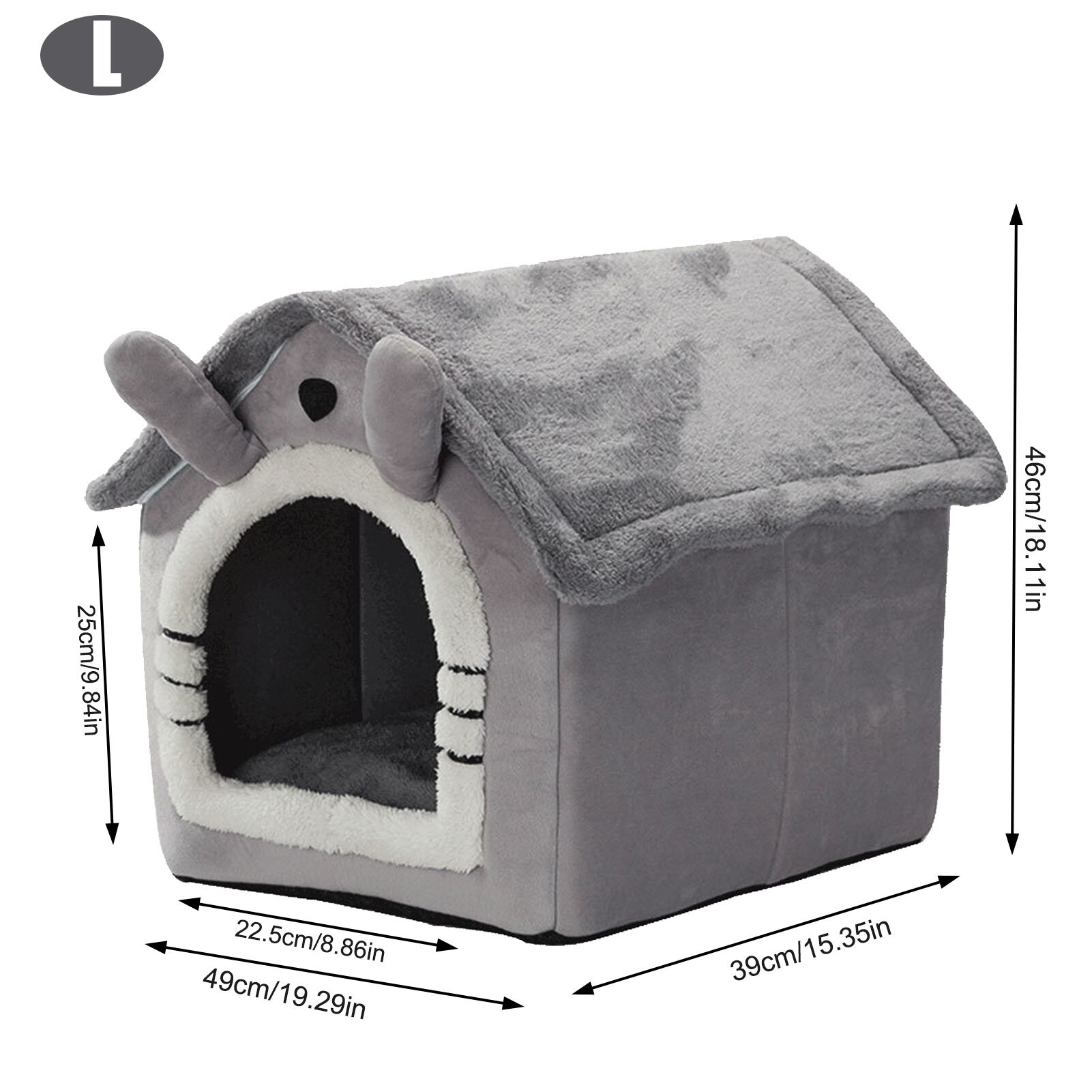 Outdoor Pet House Pet Products Kitty House Washable Cat Shelter Cat Tent Home Pet Mat