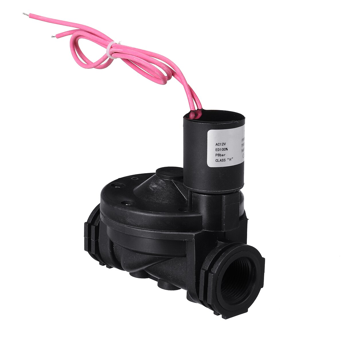 3/4" Industrial Irrigation Valve 12V/24V AC Solenoid Valve Agriculture Irrigation Plumbing Garden Controller Yard Water Timer