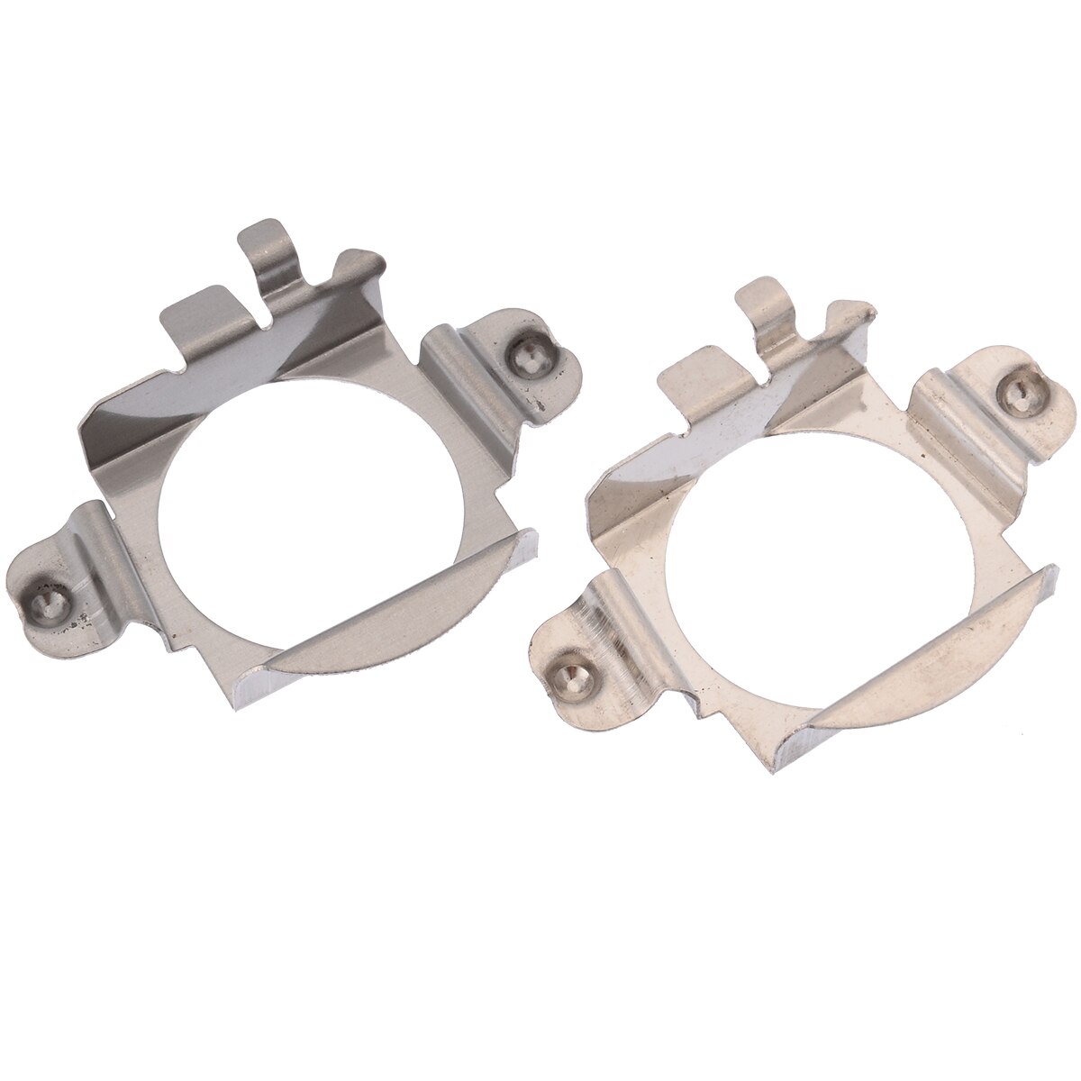 Til ford edge mercedes benz 2 stk  h7 led forlygte pære adapter holder holder i rustfrit stål b/c/ml klasse mayitr