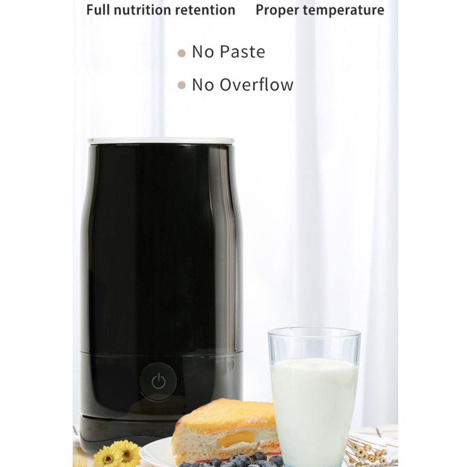 Milk Frother Electric Milk Frother Steamer Automatic Milk Foam Maker Warmer