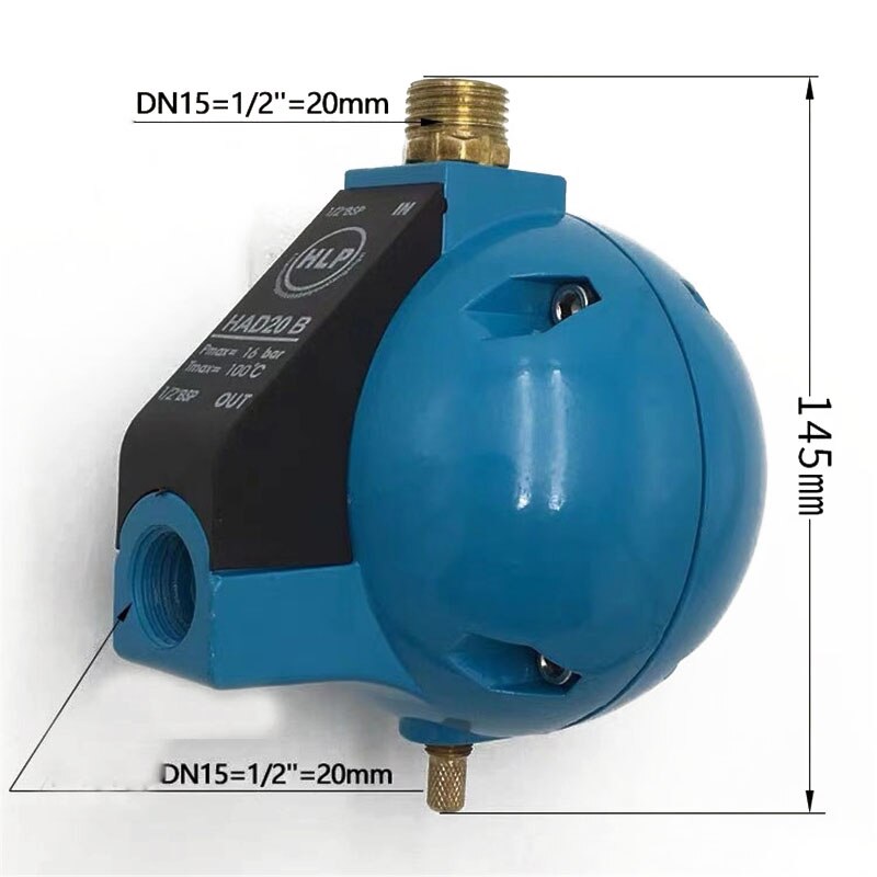 Automatische droge 3/4 " olie-waterafscheider 015 q/ p/s/c luchtcompressor accessoires perslucht precisiefilterdroger qpsc
