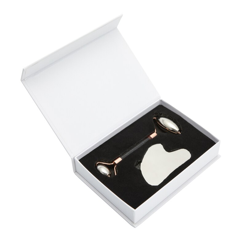 Stainless Steel Massager for Face Roller Thin Skin Lifting Facial Skin Care Wrinkle Remover Gouache Scraper Beauty Slimming Tool