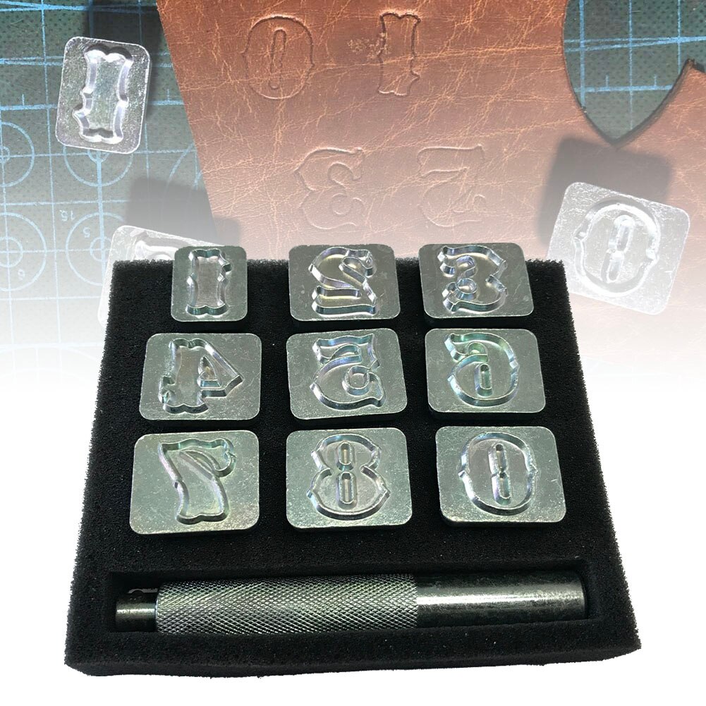 Carving Leather Art Alphabet Set Letters Stamp Handmade Durable Metal DIY Tools TP899