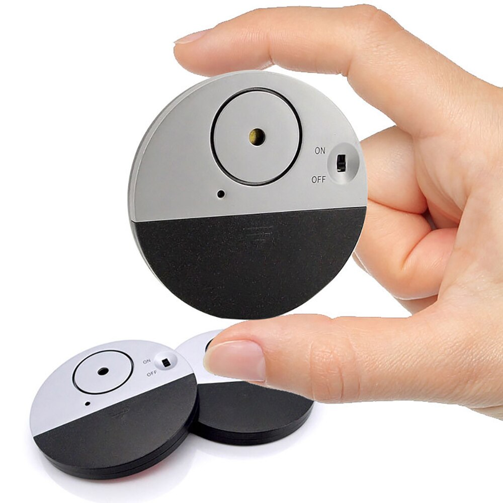 100DB Wireless Electronic Vibration Detector Cabinet Door Window Vibration Sensor Alert Security Alarm Detector Easy to install