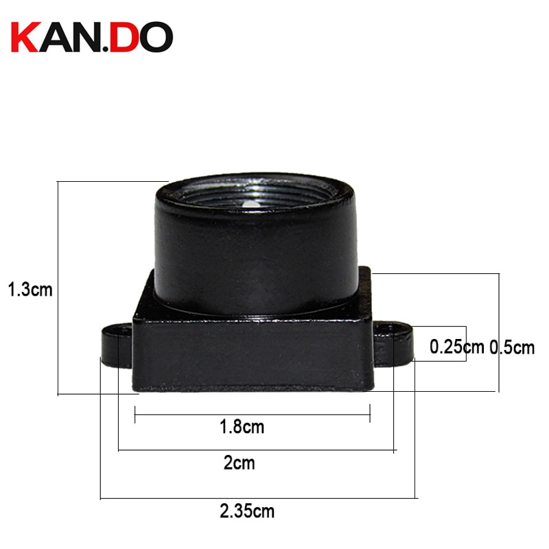 M12 Lens holder Lens Mount Screw Hole Distance 20mm for M12 lens cctv camera PCB IP Camera Module