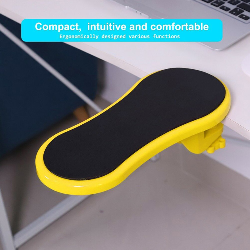 Hand Arm Support Bracket Rack Wrist Armrest Pallet Pad for Desk Table Computer GK99