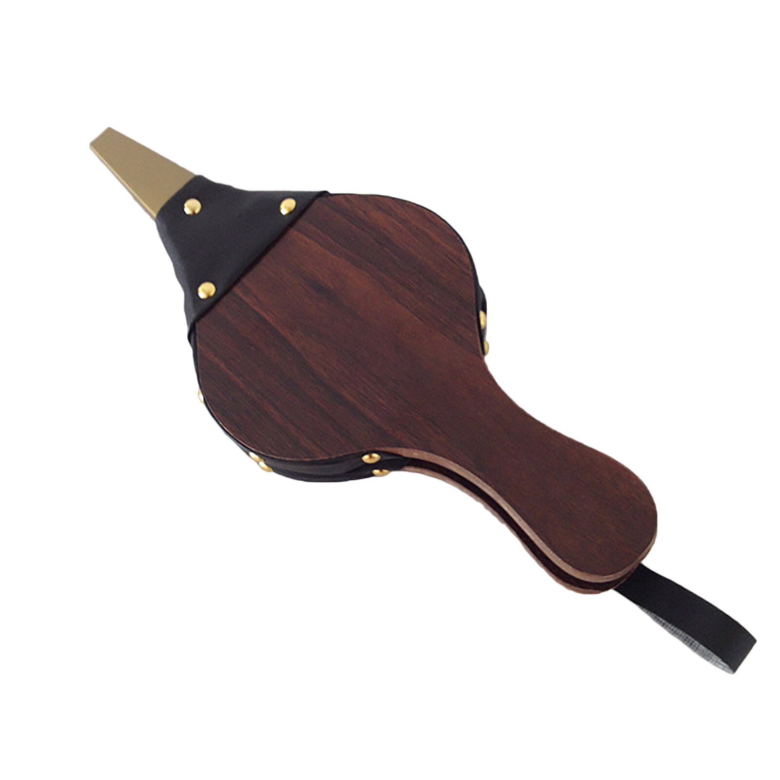 Chimenea de fuelle de madera para barbacoa, soplador de aire para barbacoa, fogatas, herramientas de barbacoa marrones para exteriores, multiherramientas de disparo de burro salvaje: Transparente