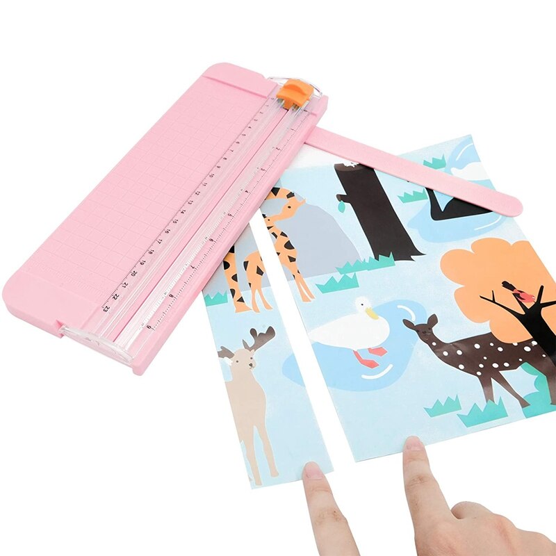 A5 Papiersnijder Papier Trimmer Foto Bladen Met Beveiliging Safeguard En Side Heerser Voor Kantoor Thuis Briefpapier