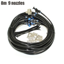 Kit Cooling System Micro Mister Misting Outdoor Patio 8M/11M Attachment