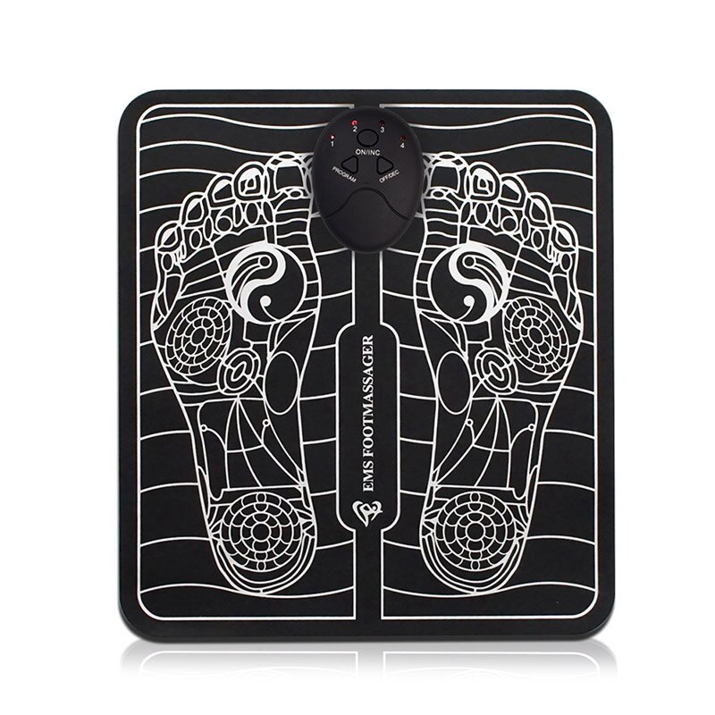 Electric Intelligent EMS Foot Massage Pulse Acupuncture Improve Blood Circulation Relieve Care: Ivoor