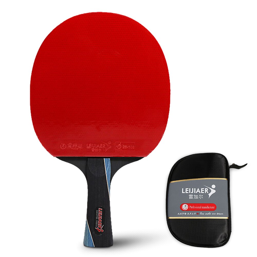 Ping Pong Paddle Table Tennis Racket Long Handle Ping Pong Bat Ping Pong Racket Training Accessories Racket