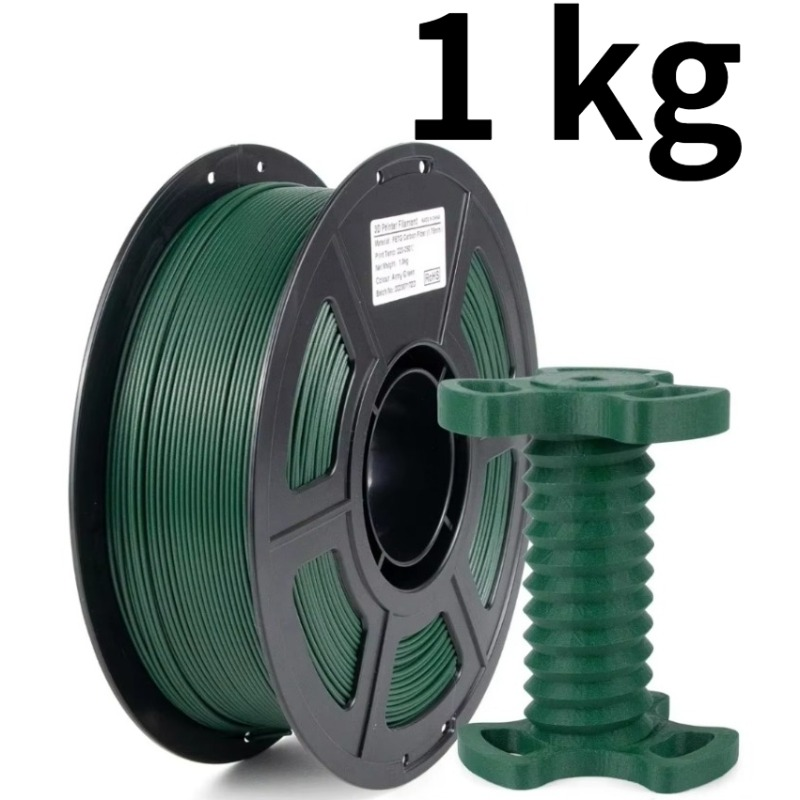 Filament PETG en Fiber de carbone 1.75mm, Filament PETG-CF résistant à l'usure et à la chaleur, excellente adhérence intercalaire PETG 1kg/250g: Violet