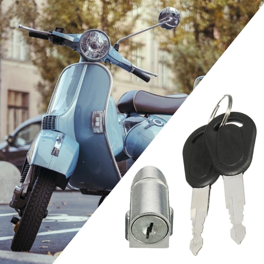 Contactslot Batterij Safety Pack Doos Slot Met 2 Sleutels Voor Motorfiets Elektrische Fiets Scooter E-Bike Beveiliging Motor levert