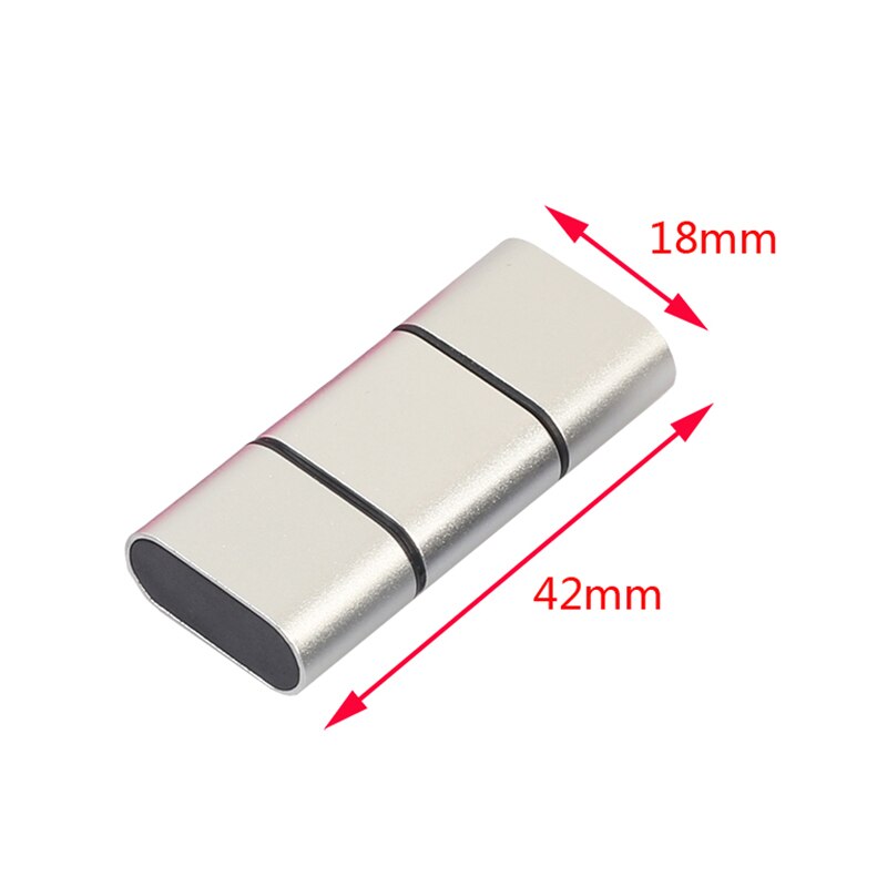 2 en 1 USB Type C à Micro SD TF lecteur de carte OTG adaptateur PC portable Android convertisseur de téléphone intelligent pour Huawei Xiaomi Samsung
